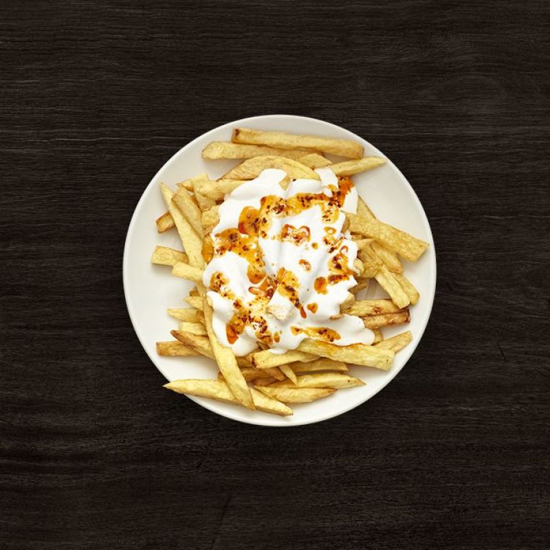 Pommes Frites with Butter and Yoghurt